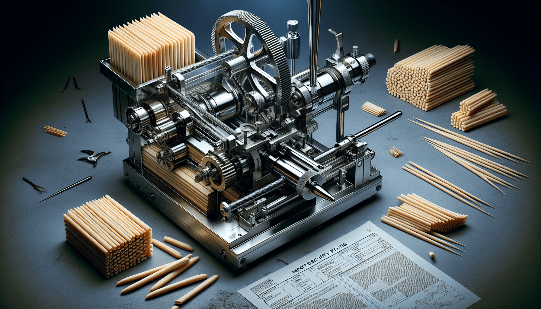 Who File ISF For Chopstick Making Machines