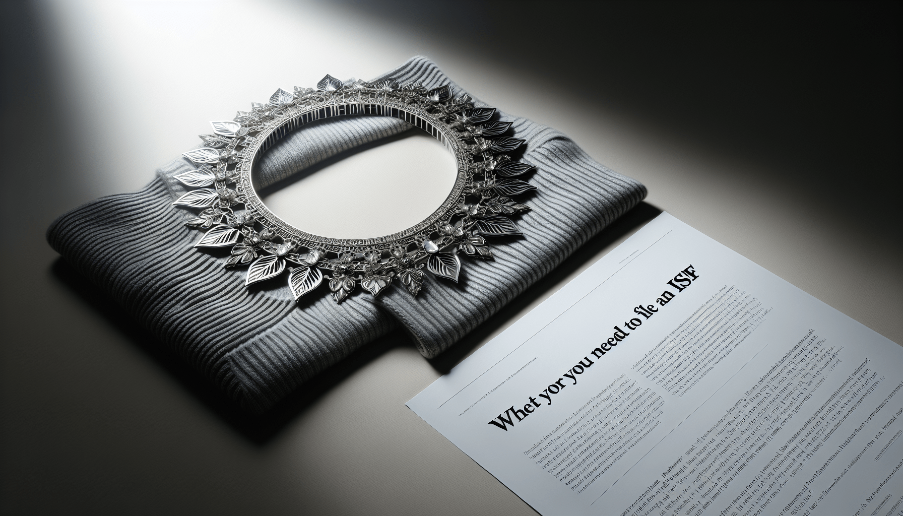 Do I Have To File ISF For Fashion Sweater Chain