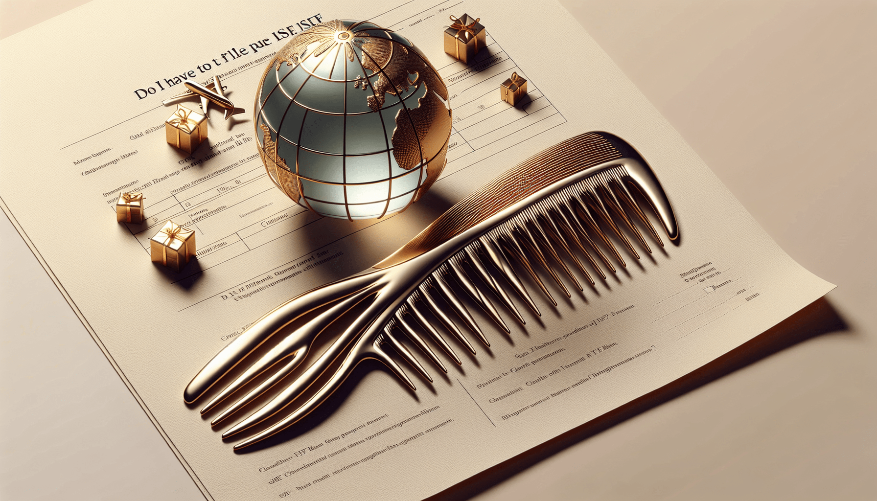 Do I Have To File ISF For Hair Combs