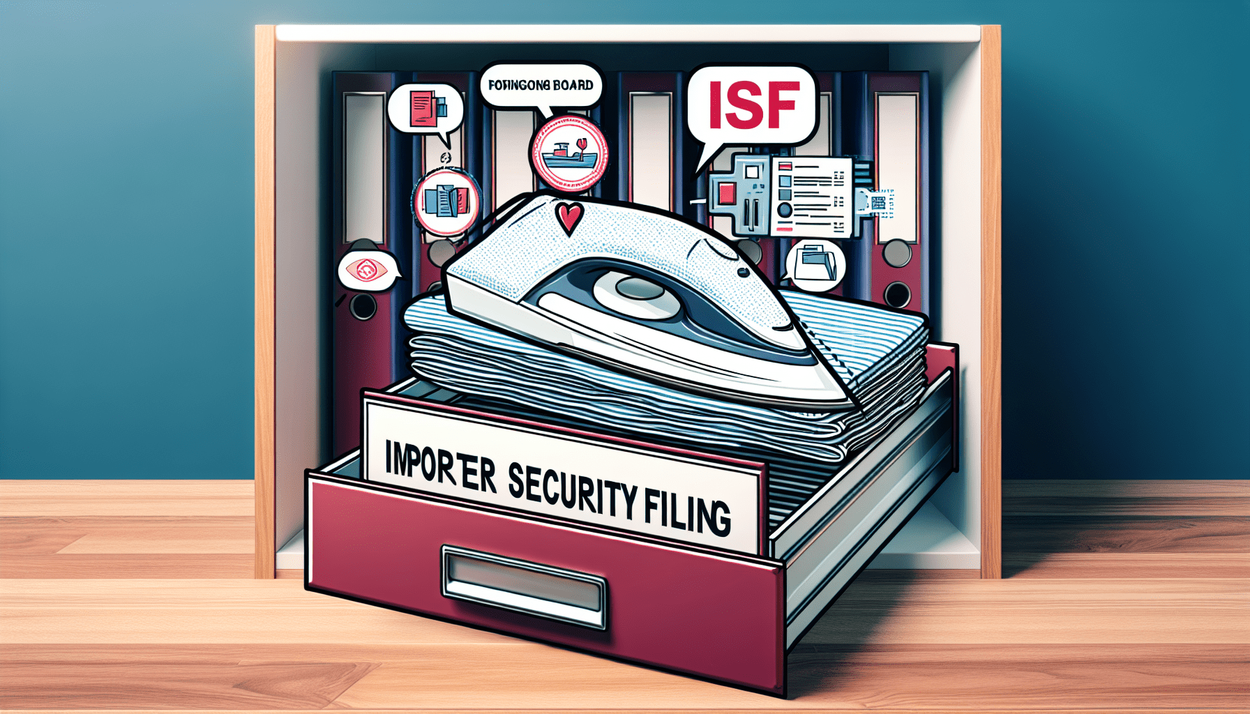 Where To File ISF For Ironing Board Covers