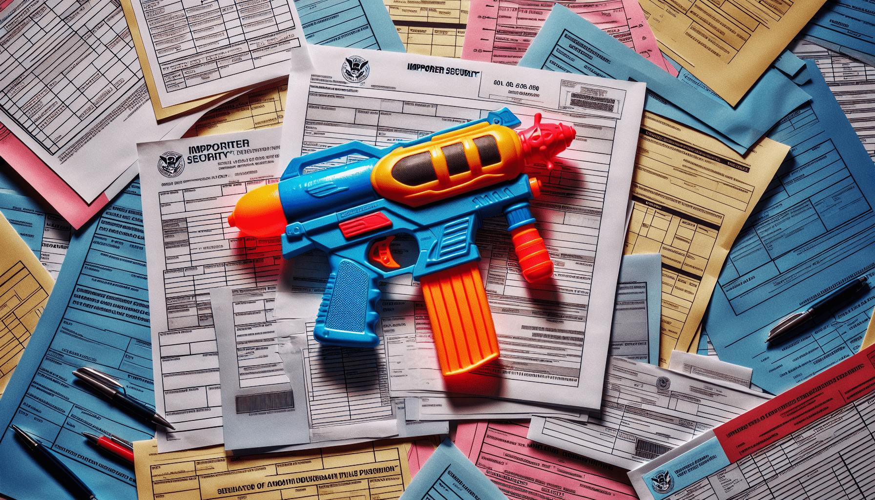 Where To File ISF For Water Pistol