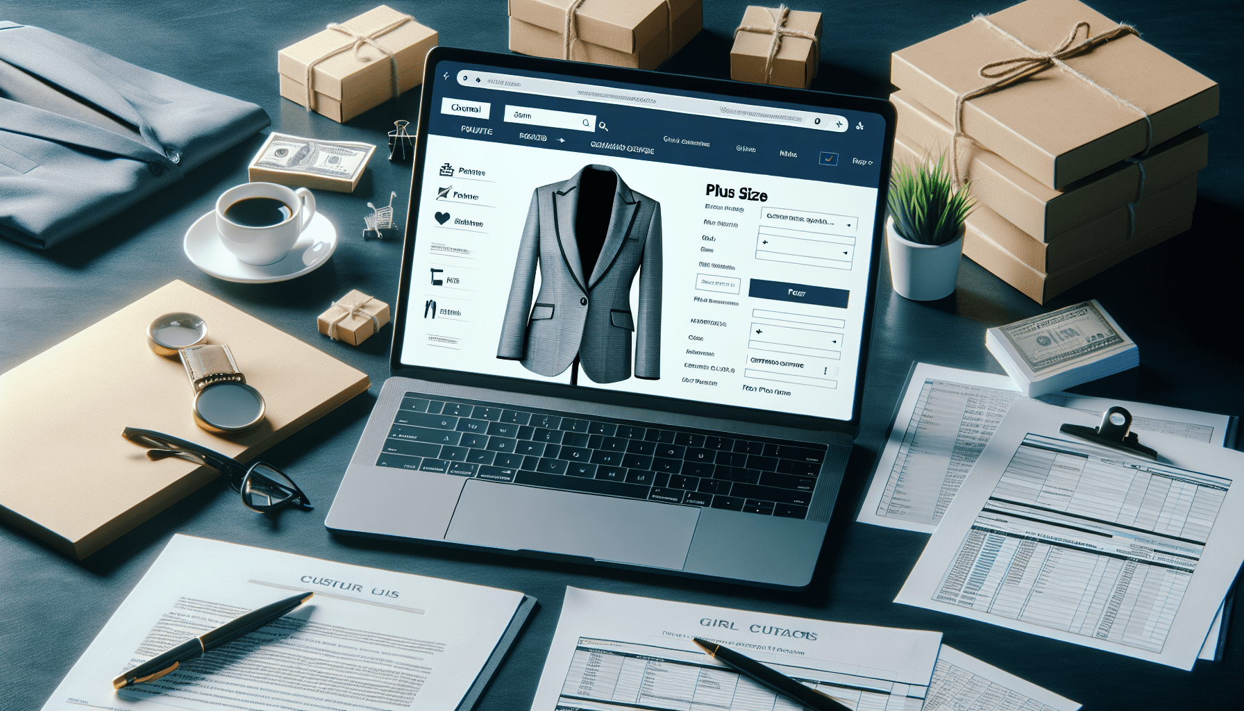 How To File ISF For Plus Size Womens Suits  Blazer