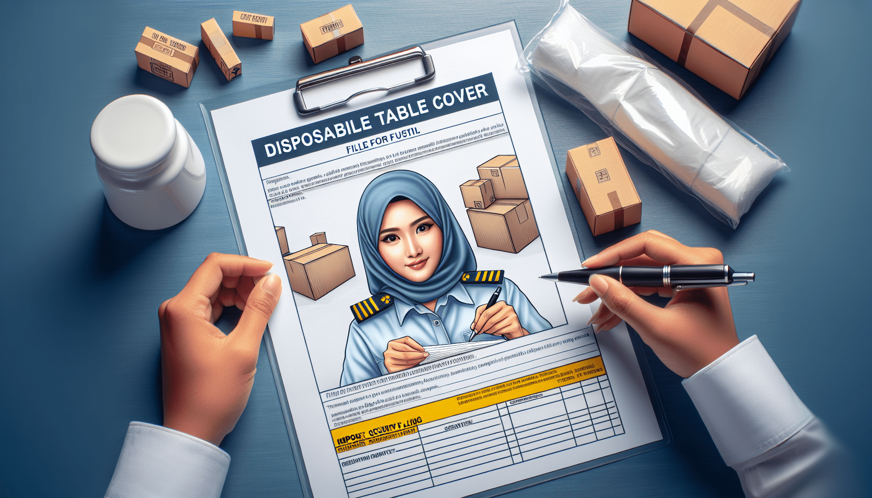 Who File ISF For Disposable Table Covers