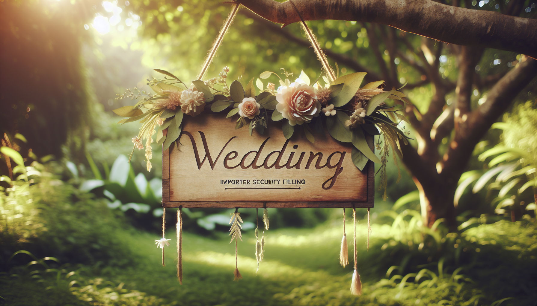 Why Should I File ISF For Wedding Signs